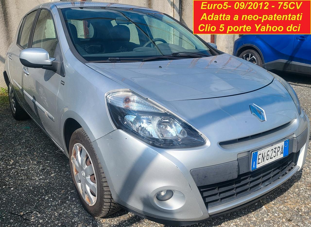 Renault Clio 1.5 dCi 75CV 5 porte Yahoo!