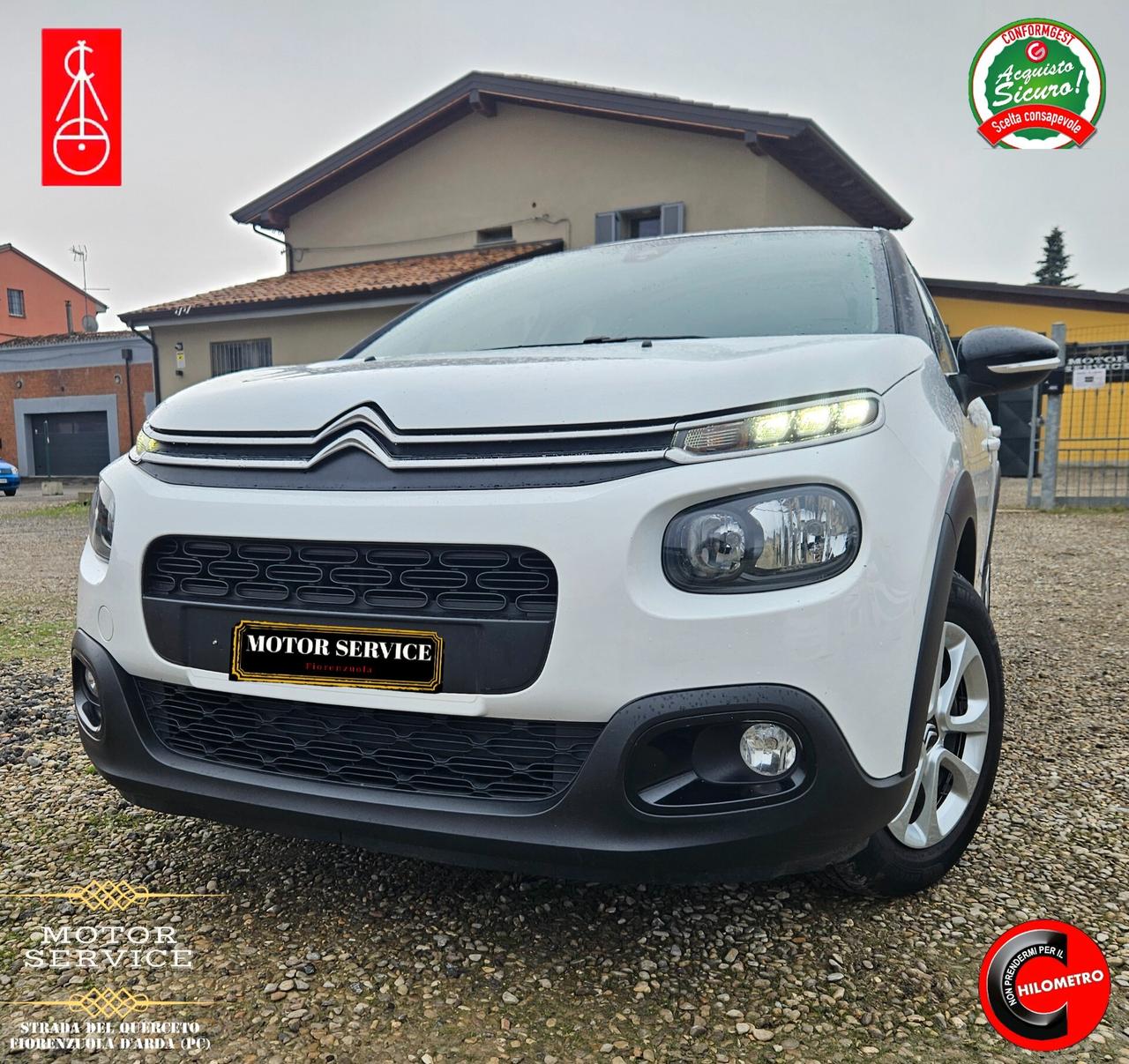 Citroen C3 1.2 benzina da 69€ mese