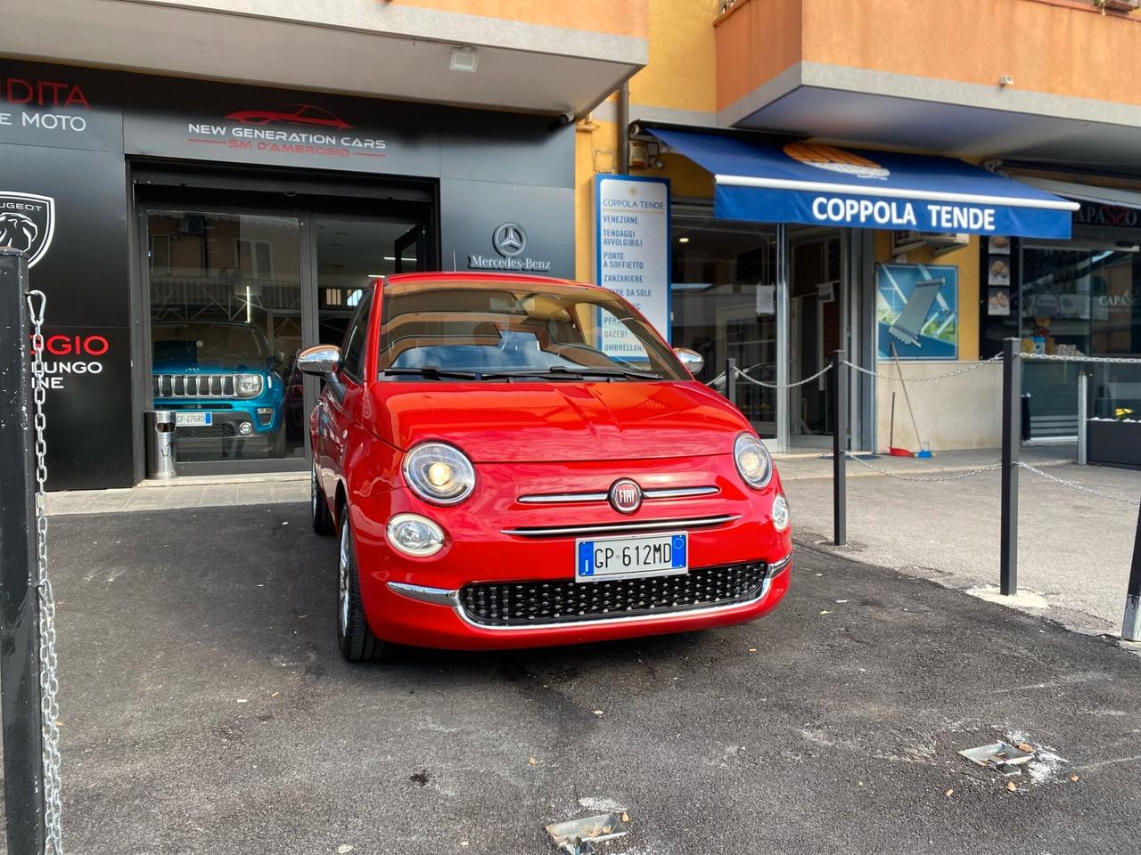 Fiat 500 1.0 Hybrid Red