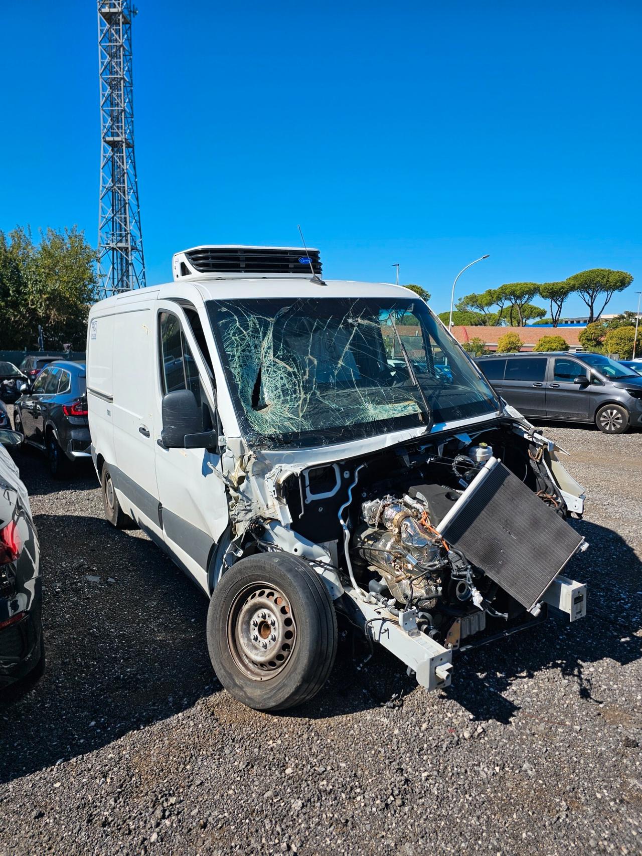 SINISTRATO Mercedes-benz Sprinter 311 CDI RWD Cella Frigo