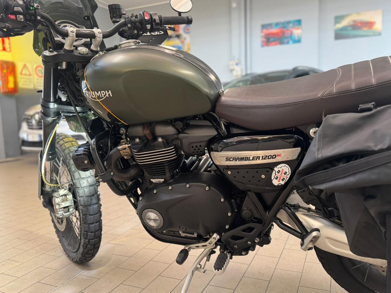 Triumph Scrambler 1200 accessoriata