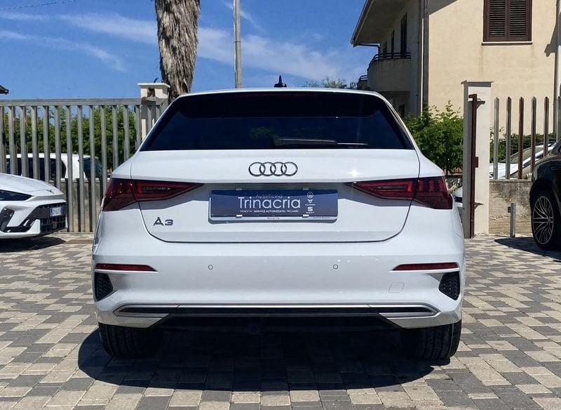 Audi A3 SPB S Line interno ed esterno 2.0 TDI 150CV 35