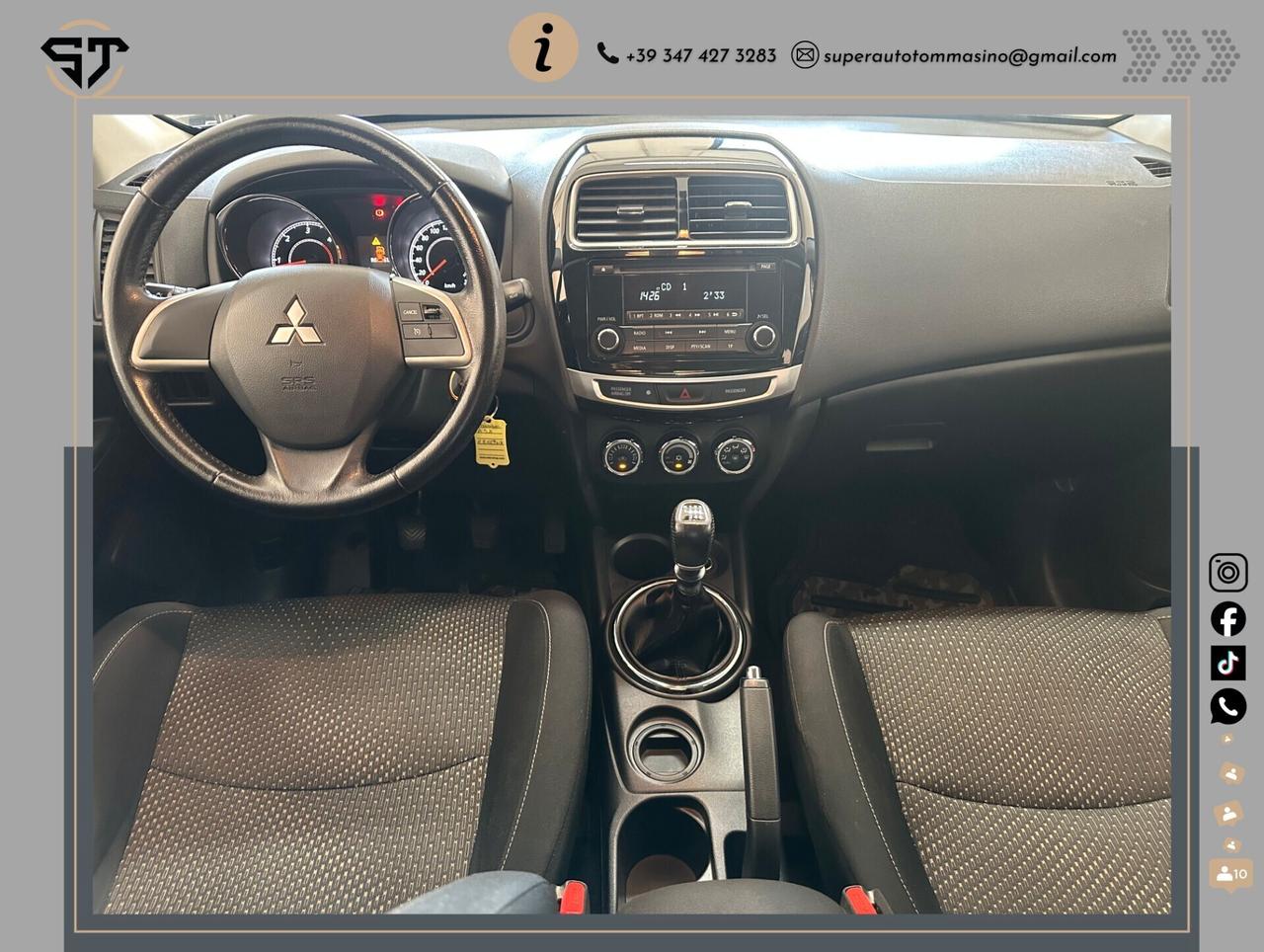 Mitsubishi ASX 1.8 DI-D 116 CV 2WD Intense Panoramic