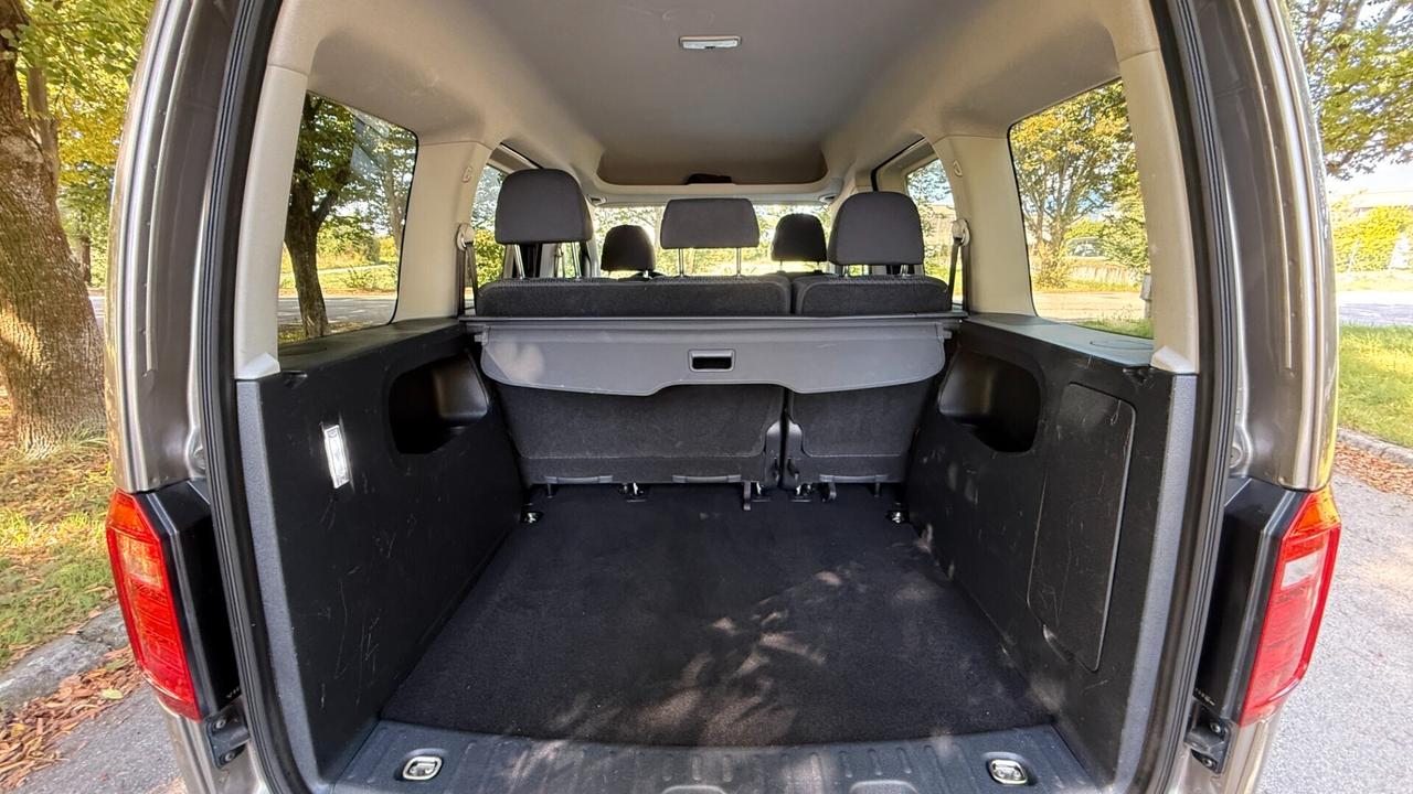 Volkswagen Caddy 1.4 TGI METANO + GANCIO TRAINO REMOVIBILE