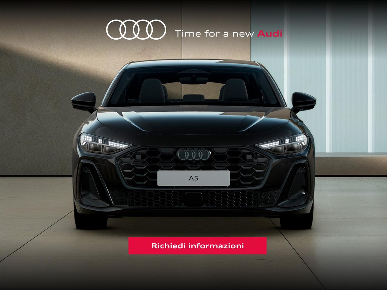 Audi A5 berlina 2.0 tdi mhev+ s line edition 204cv s-tronic