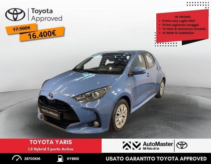 Toyota Yaris 1.5 Hybrid 5 porte Active