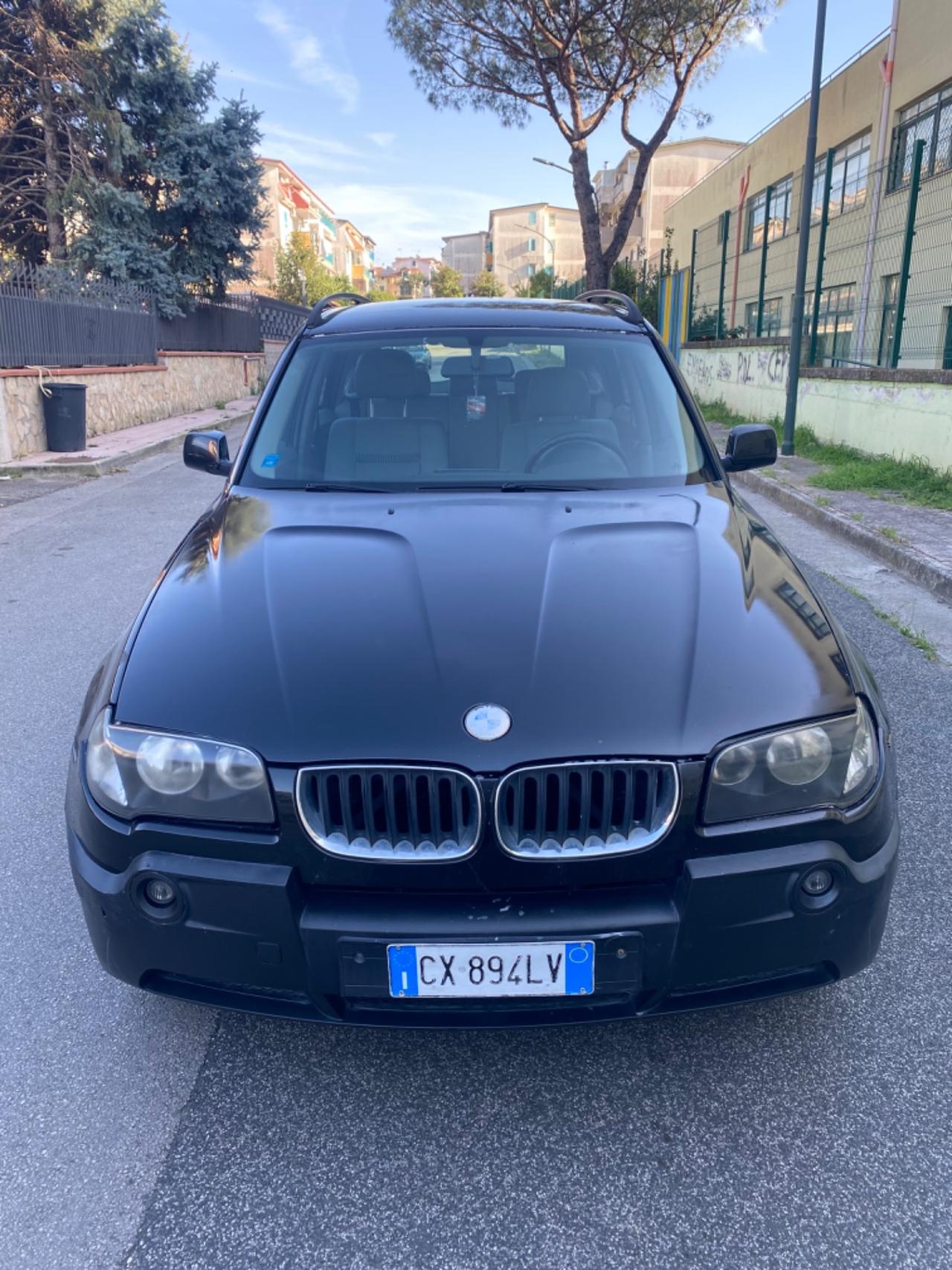 Bmw X3 2.0d 4WD Anno 2005 TAGLIANDATA