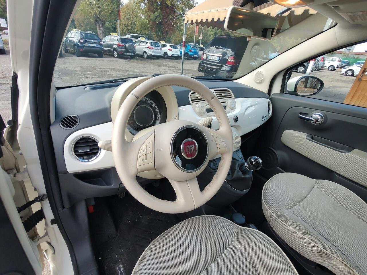 Fiat 500 S&S 1.2 Lounge, 69 cv, TETTO PANORAMICO, OK NEOPATENTATI