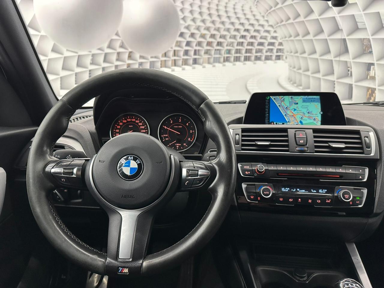 BMW 116 Msport DIESEL 5p-KM CERTIFICATI-PERMUTE-