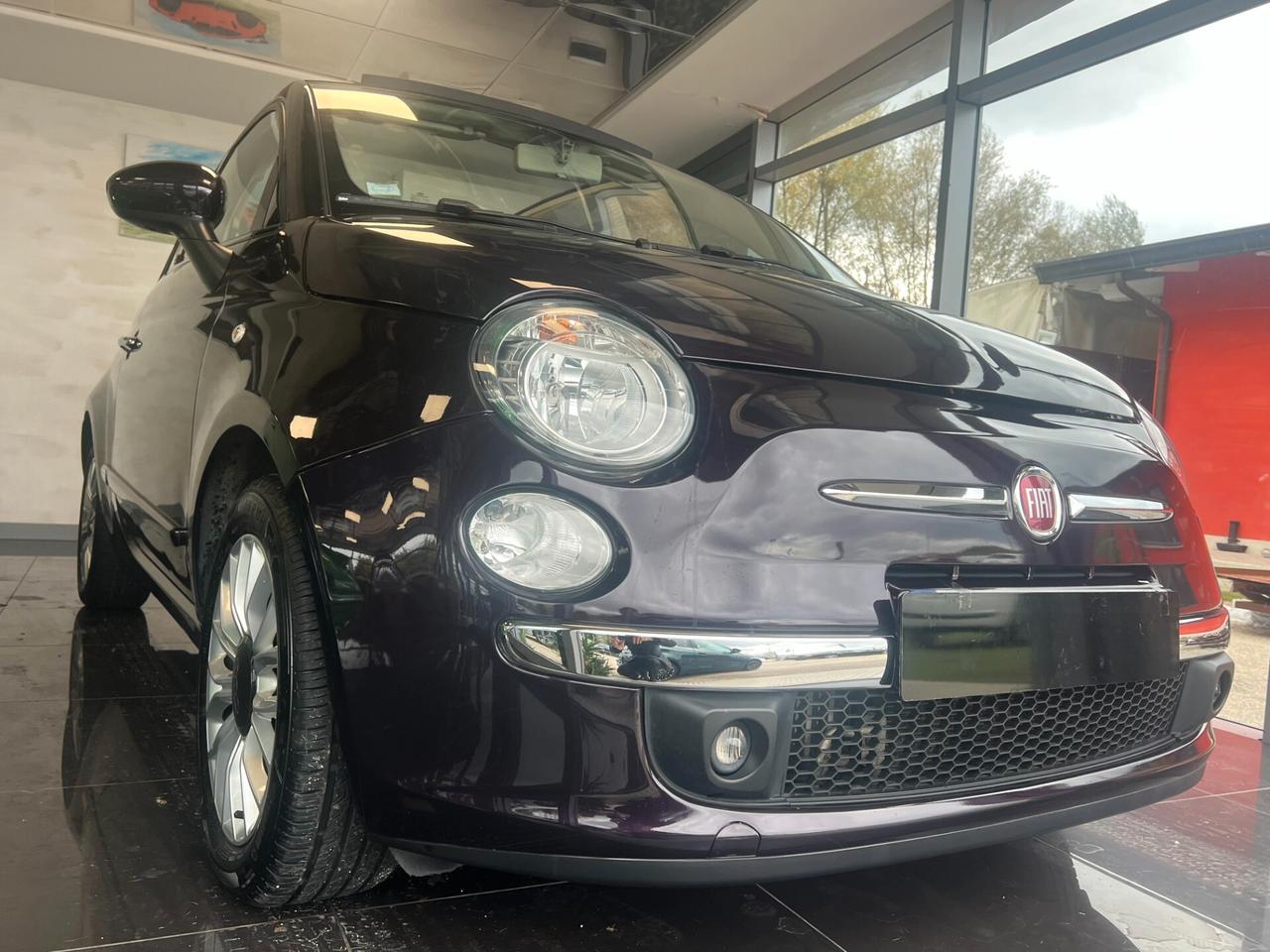 Fiat 500 0.9 TwinAir Turbo 105 CV Lounge CABRIOLET/PELLE BI-COLORE/R"15/SENSORI