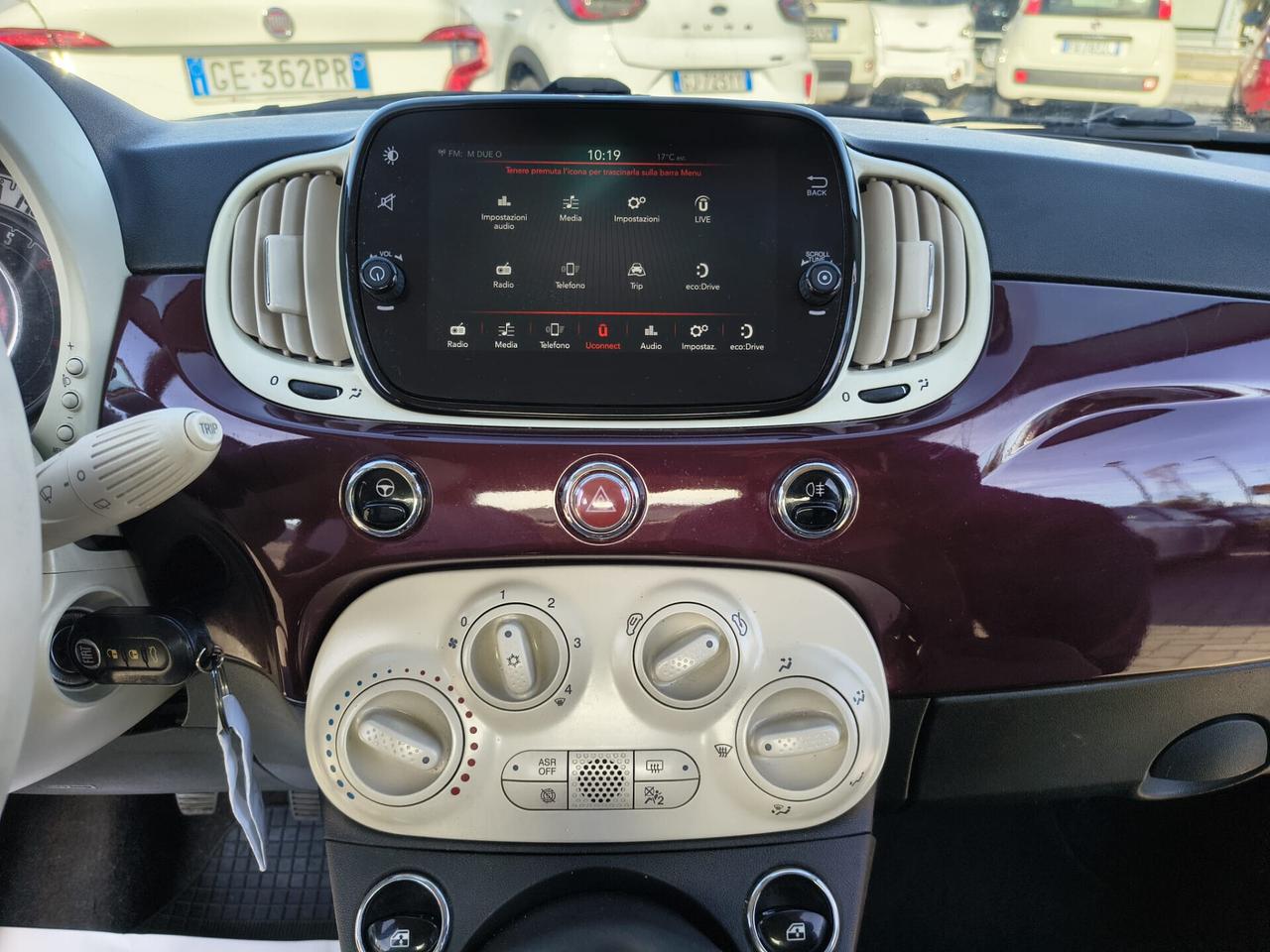 Fiat 500 1.2 BENZINA-Lounge OK NEOPATENTATI