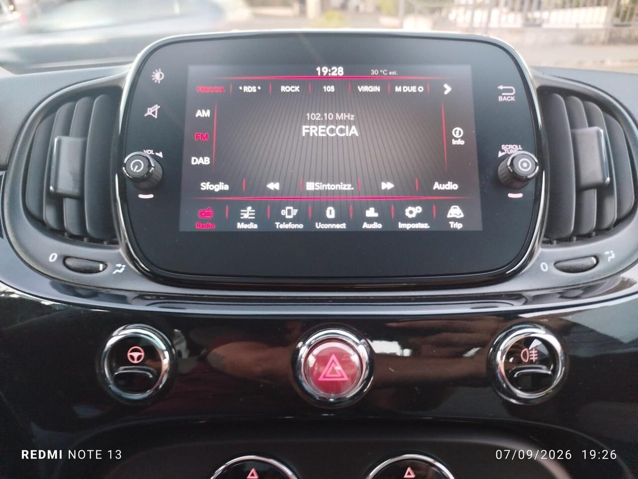 FIAT 500 DOLCEVITA UNIPRO *PREZZO VERO* CRONO TAGLIANDI PELLE TETTO *KM CERTI*