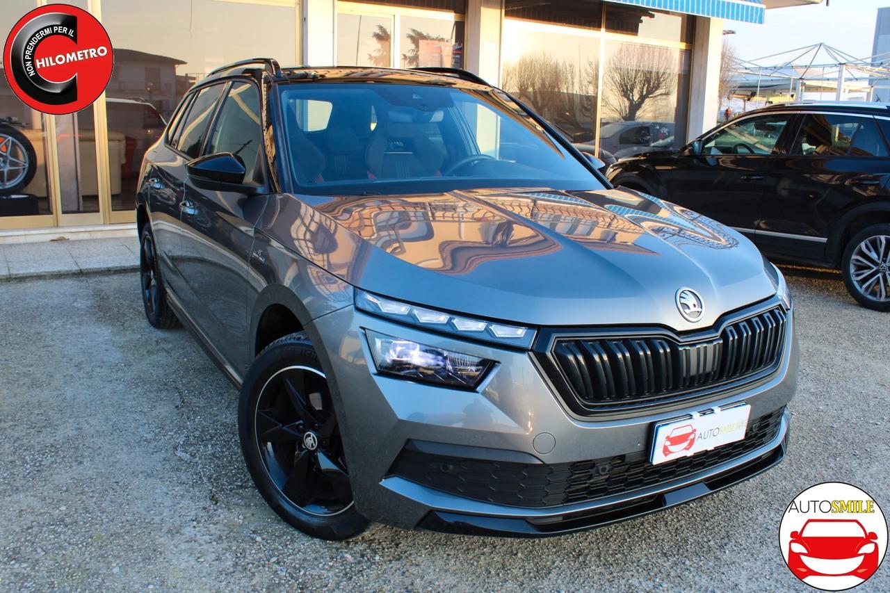 Skoda Kamiq 1.0 tsi Monte Carlo 110cv dsg TETTO XNEOP R-CAMERA