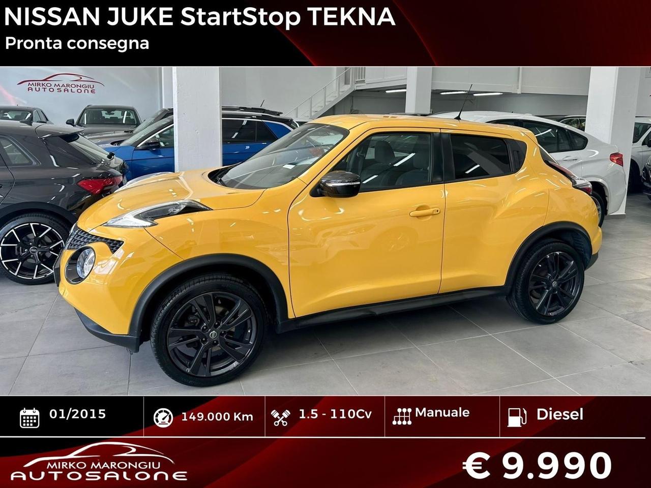 Nissan Juke 1.5 dCi Start&Stop Tekna FINANZIABILE