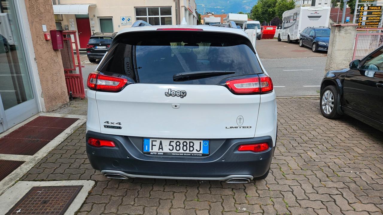 Jeep Cherokee 2.2 mjt II Limited 4wd 200cv auto PELLE-CAMERA