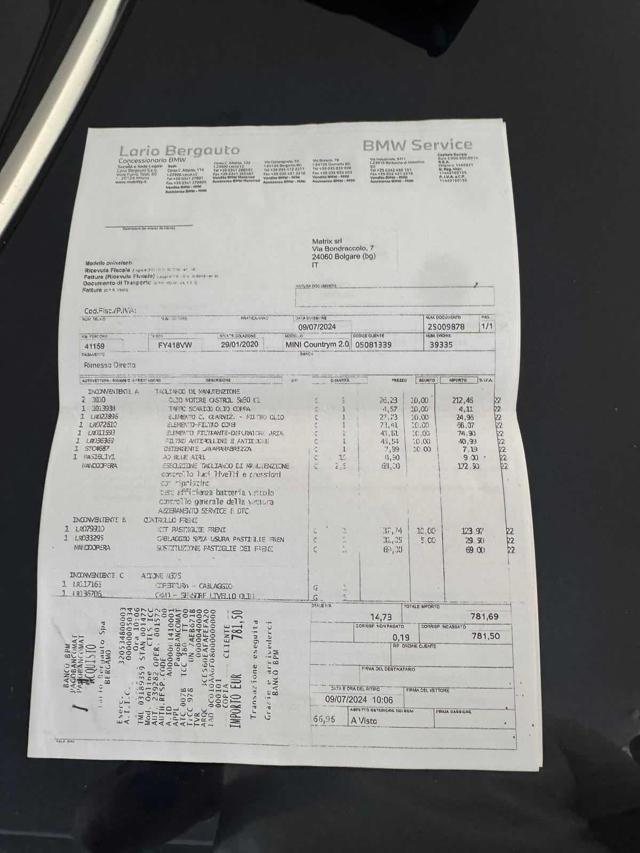 MINI Countryman 2.0 John Cooper Works Countryman ALL4/TETTO/PELLE