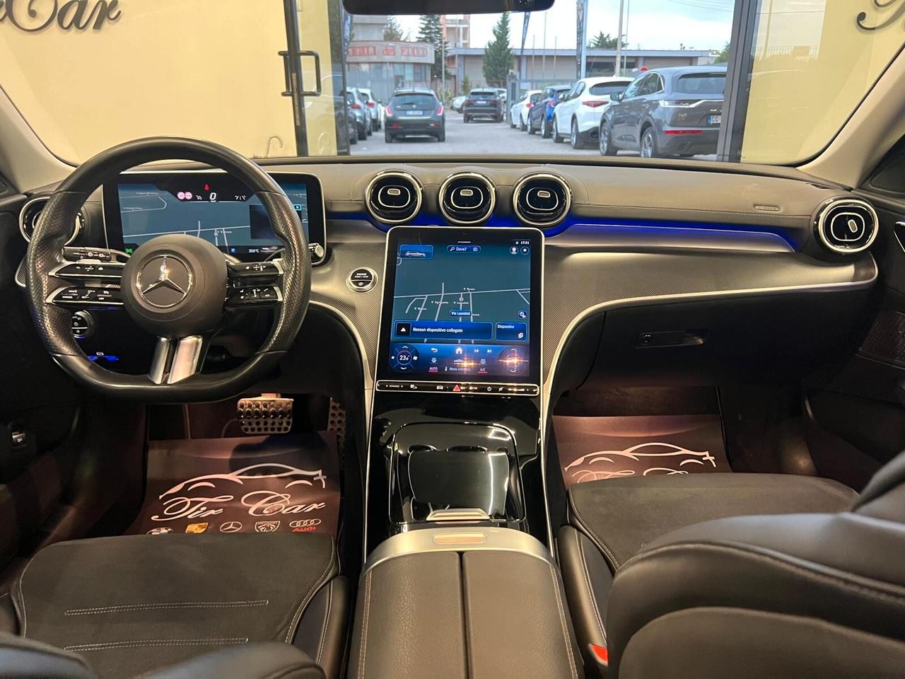 MERCEDES C220 S.W. PREMIUM PRO AMG 2.0 MHEV 200CV TETTO PELLE NAVI ANNO 2022