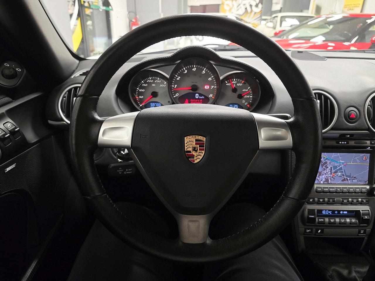 Porsche Cayman 3.4 S 295CV GARANZIA 12 MESI_MANUALE_BOSE_SOSPENSIONI SPORTIVE_SCALDA SEDILI