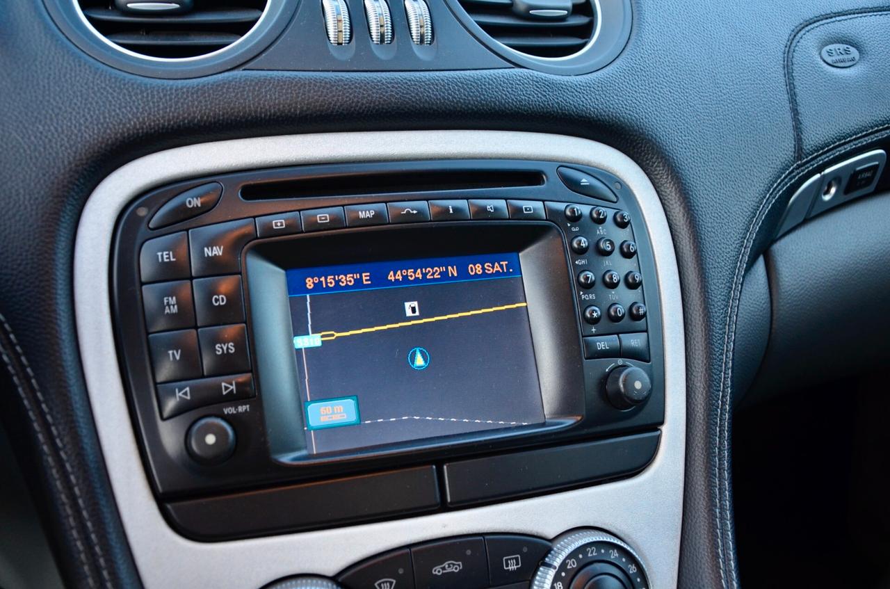 MERCEDES-BENZ SL 55 AMG 500cv, ISCRITTA ASI, PERFETTA, UFF ITALIANA, SERVICE MERCEDES, PERMUTE