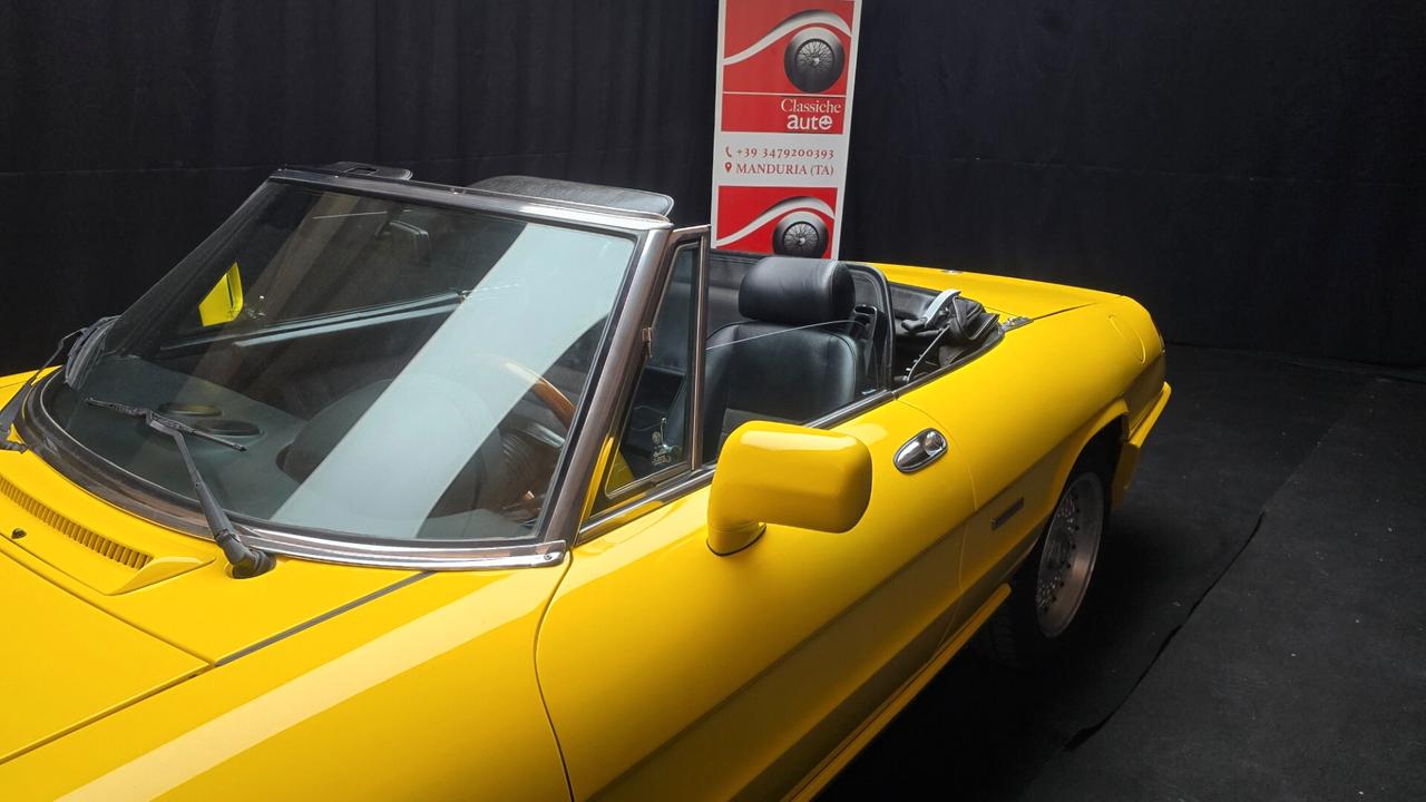 Alfa Romeo Spider certif. ASI con C.R.S