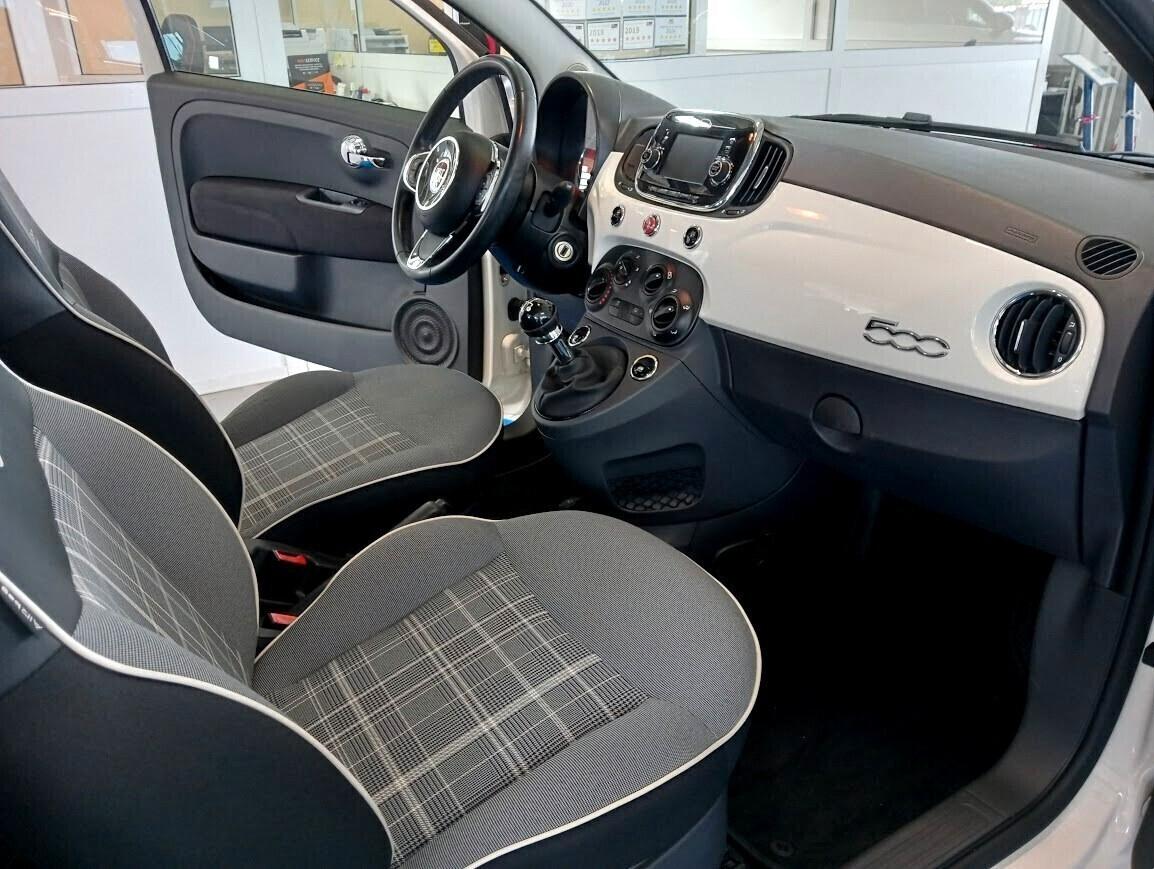 Fiat 500 1.2 LOUNGE TETTO PANORAMICO EURO6 PRONTA CONSEGNA