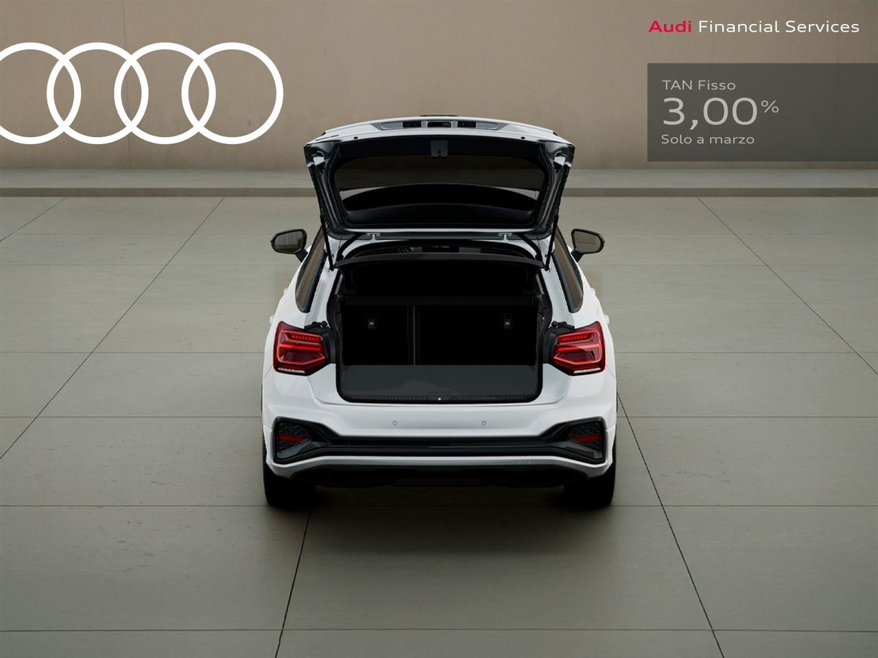 Audi Q2 30 2.0 tdi identity black