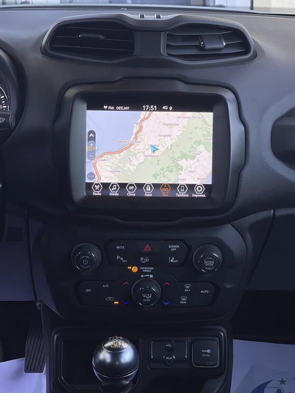 Jeep Renegade 1.6 Mjt 130 CV 80th Anniversary "Navi - Retrocamera - cerchi da 18°- pack black - vetri privacy - Interni specifici 80TH Anniversary in tessuto Premium"