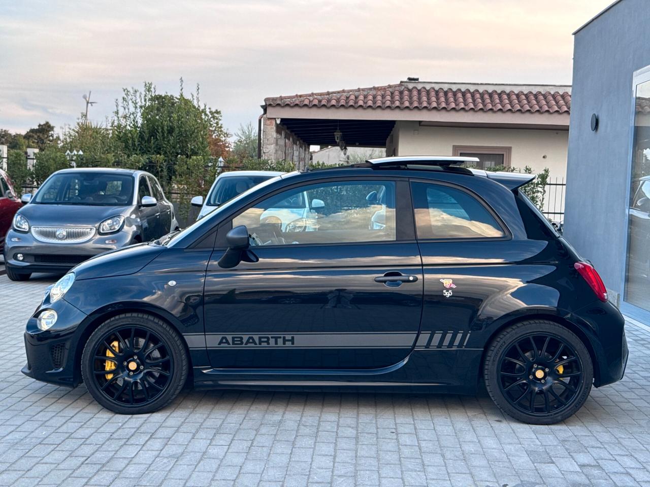 Abarth 595 1.4 Turbo T-Jet 180 CV Competizione TETTO APRIBILE FULL UNI PRO SABELT CARBONIO