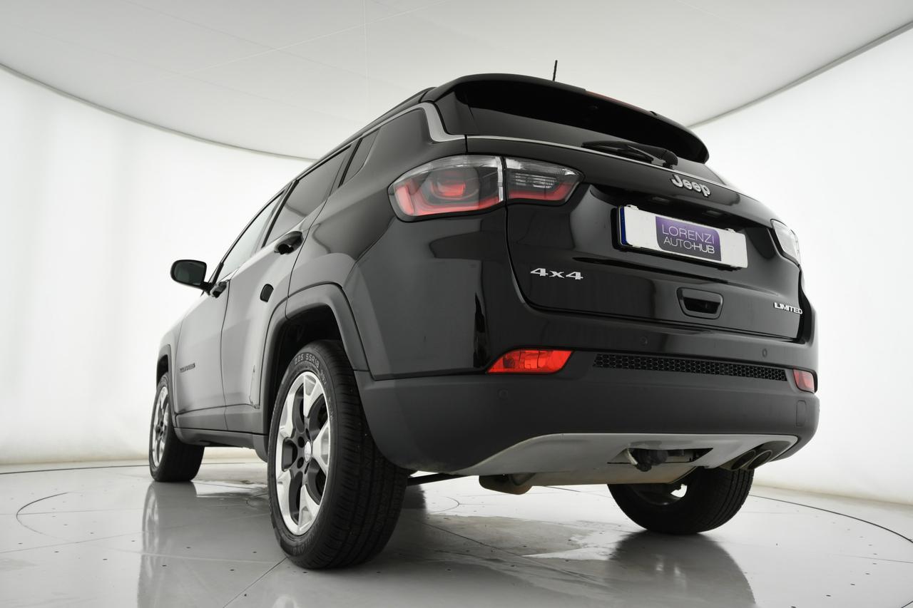 JEEP Compass 2.0 mjt Limited 4wd 140cv auto x COMMERCIANTI PELLE+C18"