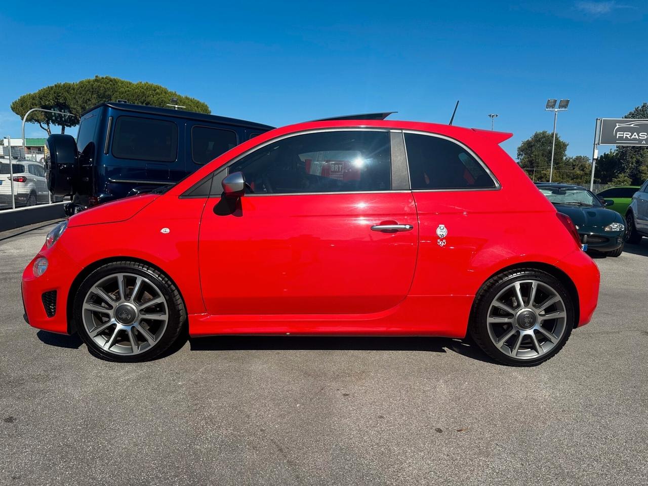 Abarth 595 1.4 Turbo T-Jet 165 CV Turismo /tetto/pelle/km doc