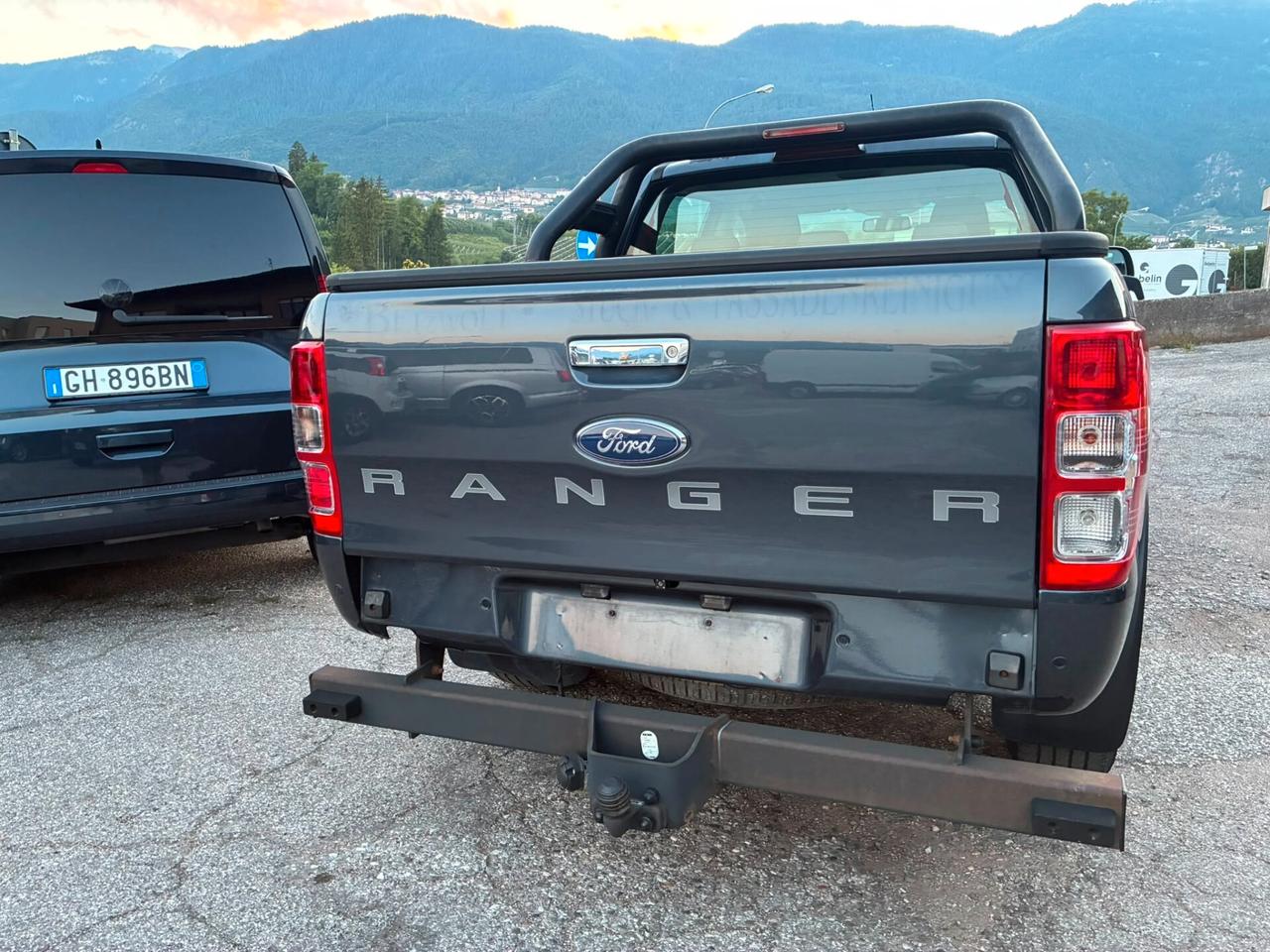 FORD RANGER 4x4 2.2TDCi 160CV XLT DOUBLE CAB 6M GANCIO TRAINO 78000 KM