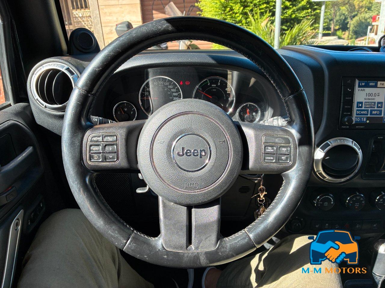 Jeep Wrangler 2.8 crd Unlimited Sahara 200 cv auto