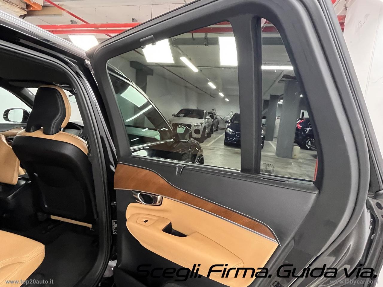 VOLVO XC90 D5 AWD Geartronic Inscription|TOTAL BLACK|PELLE TOTALE