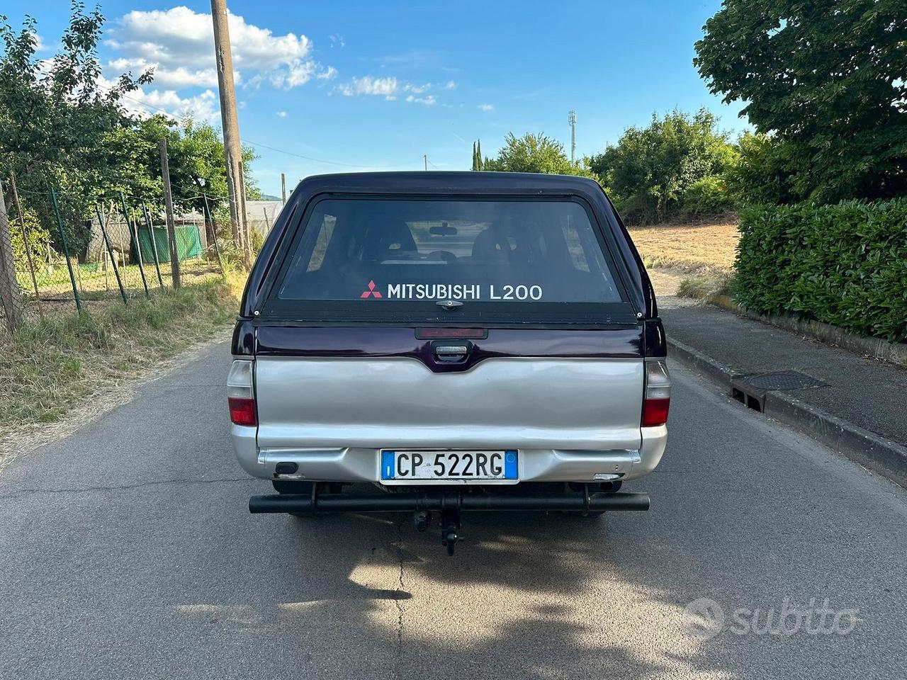 Mitsubishi L200 115 cv con gancio traino