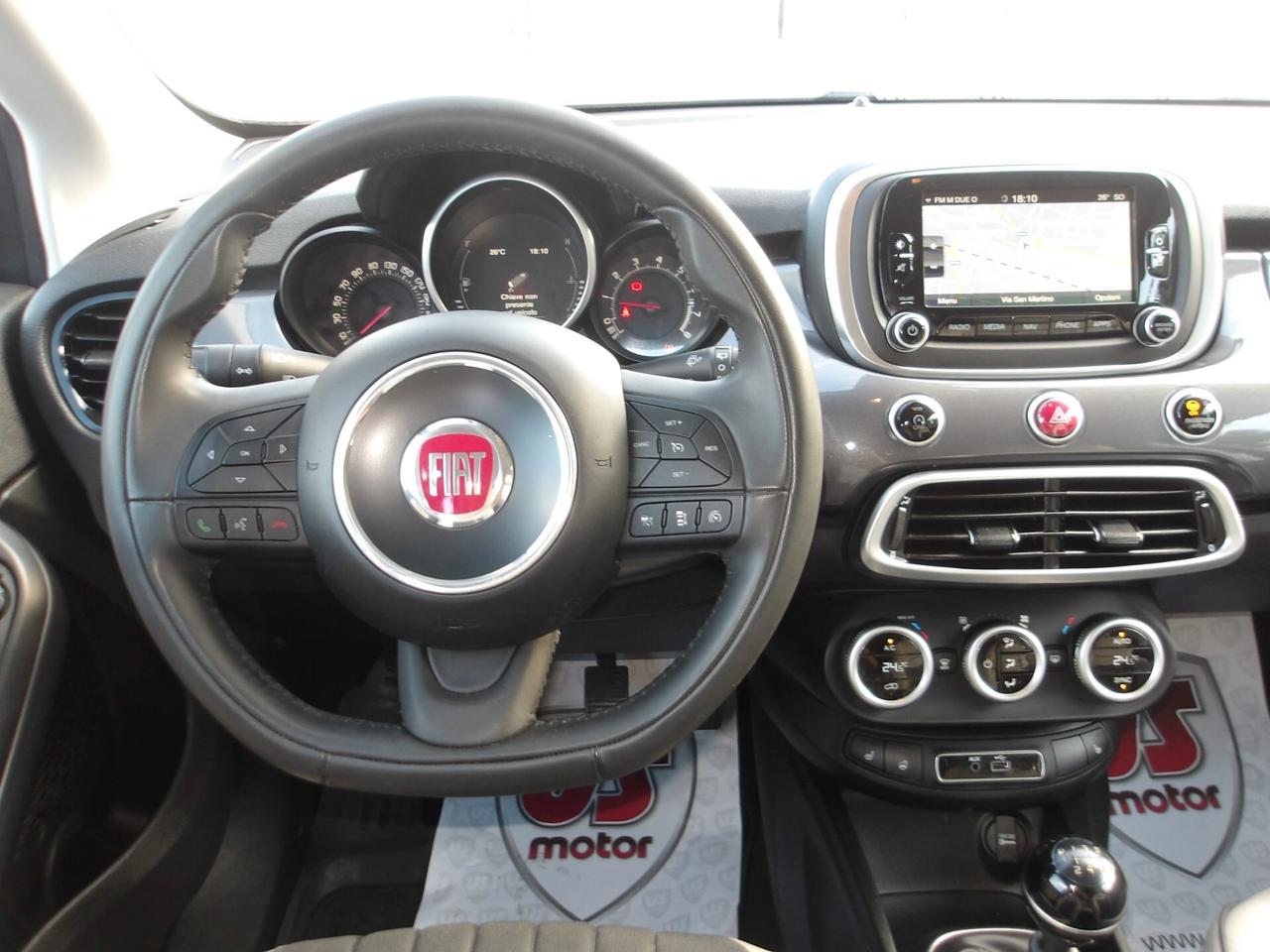 FIAT 500X 1.4 BENZ-RETROC-NAVI-2017