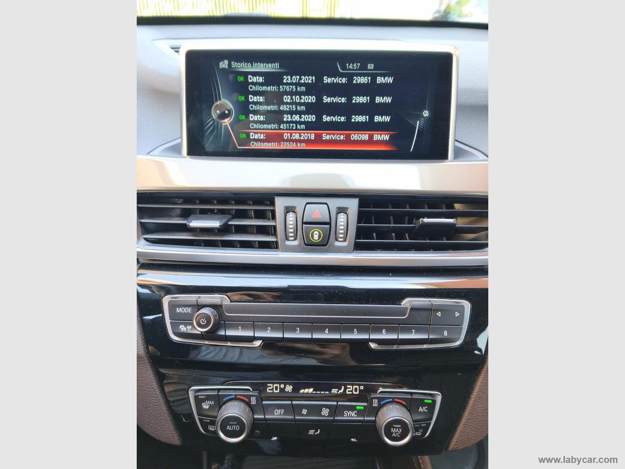 BMW X1 sDrive20d xLine CERTIFICATA BMW