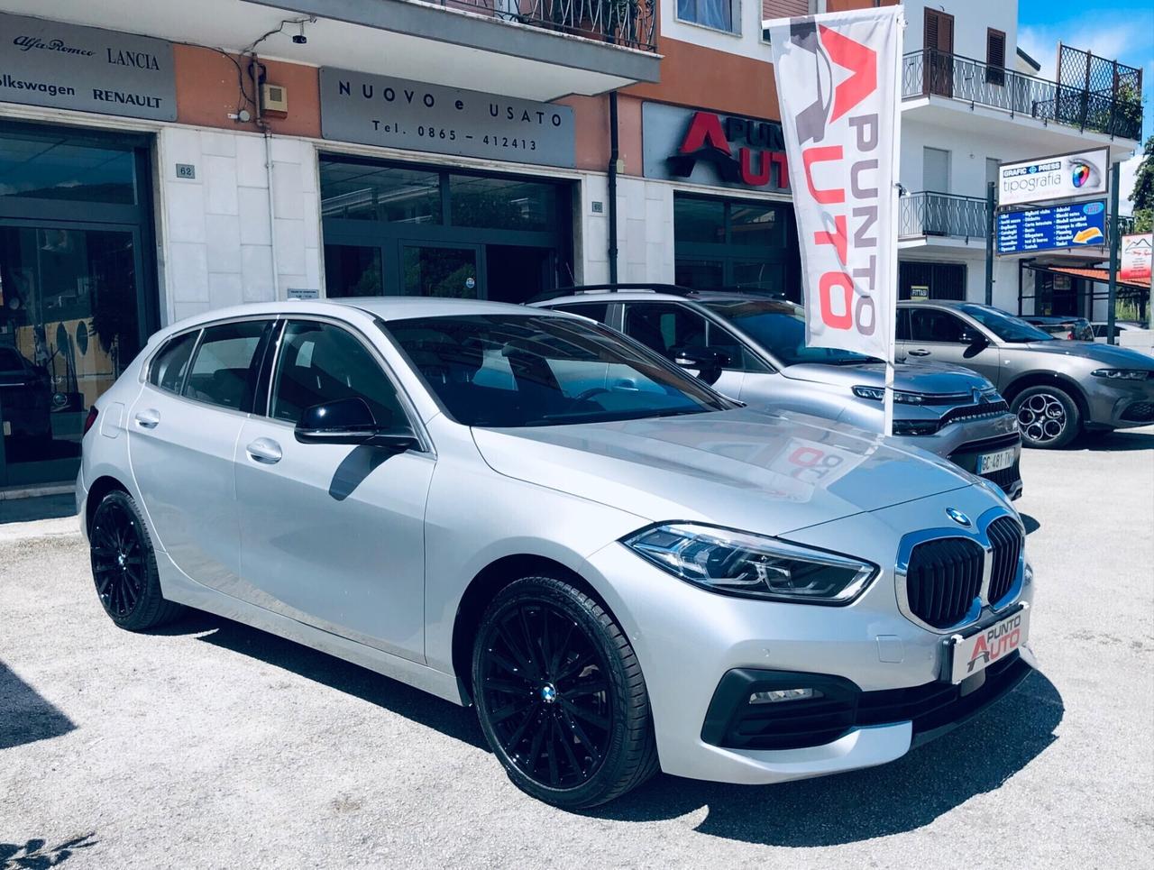 Bmw 116 118d 5p. AUTOMATICA-TELECAM- SPORT argento