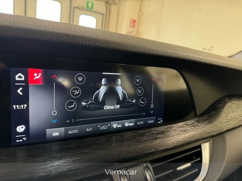 Alfa Romeo Stelvio 2.2 T D 190CV Business AT8 Q4-PELLE TOT-RETROC PACK DRIVER-ENTRY SAFETY SOLO KM 50700!