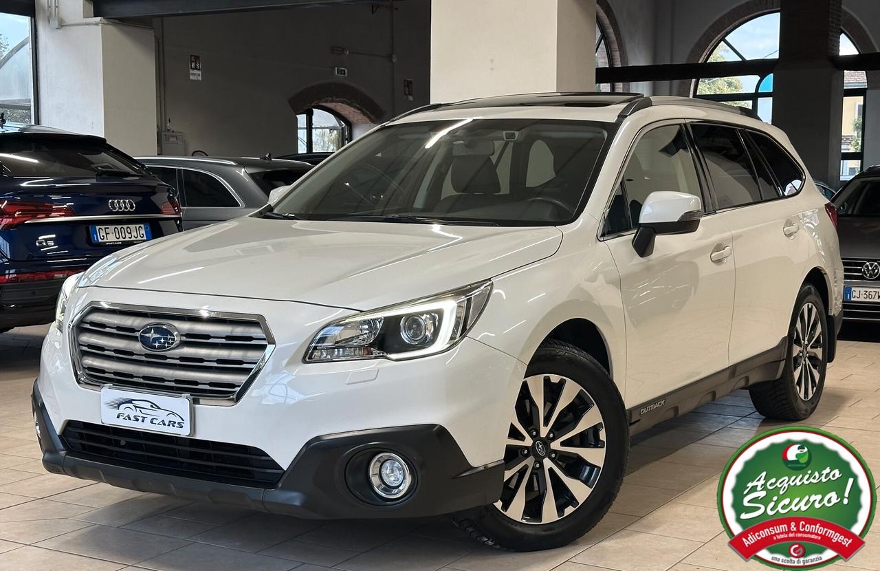 SUBARU OUTBACK 2.0D UNLIMITED LINEARTRONIC *TETTO*CAMERA*NAVI*LANE*