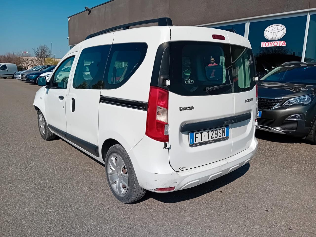 Dacia Dokker 1.5 blue dci E6 INCIDENTATO