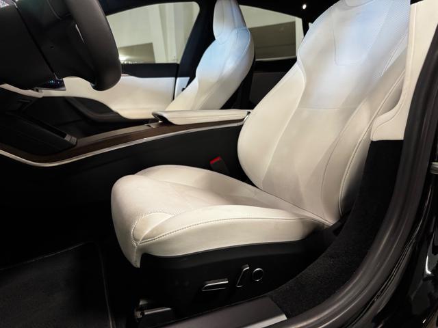 TESLA Model S LONG RANGE#C.LEGA21#VOLANTEYOKE#OPTICWHITE