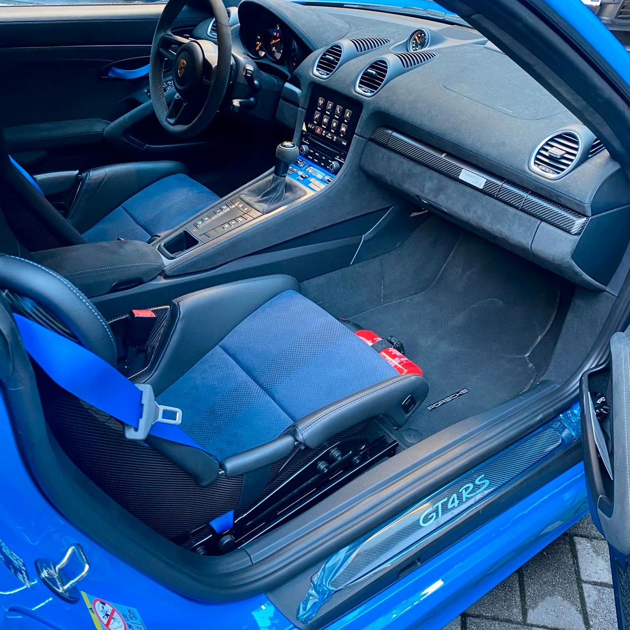 Porsche 718 Cayman 4.0 GT4 RS pdk WEISSACH +Carbonio