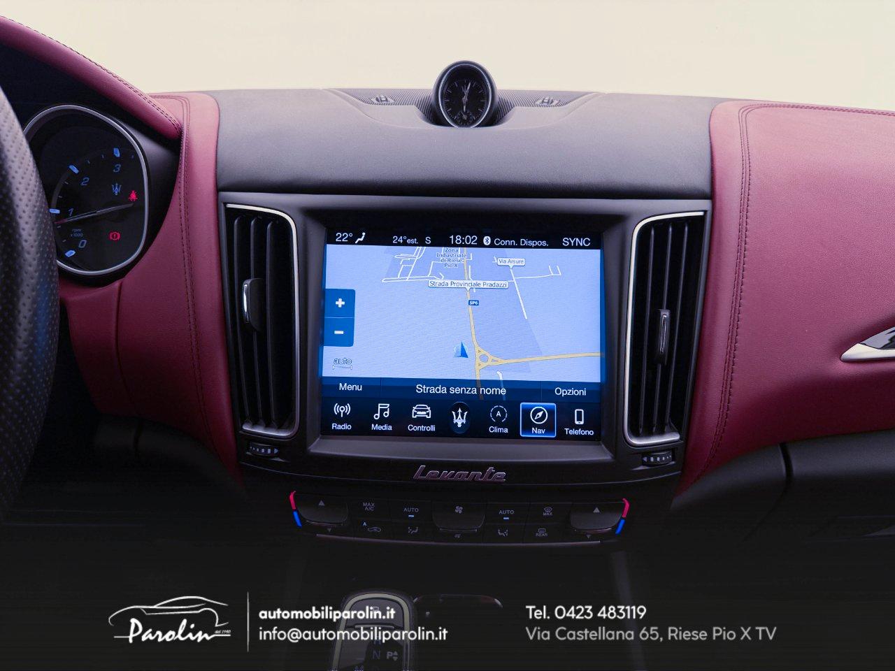 Maserati Levante 3.0 V6 Granlusso 250cv tagliandi ufficiali