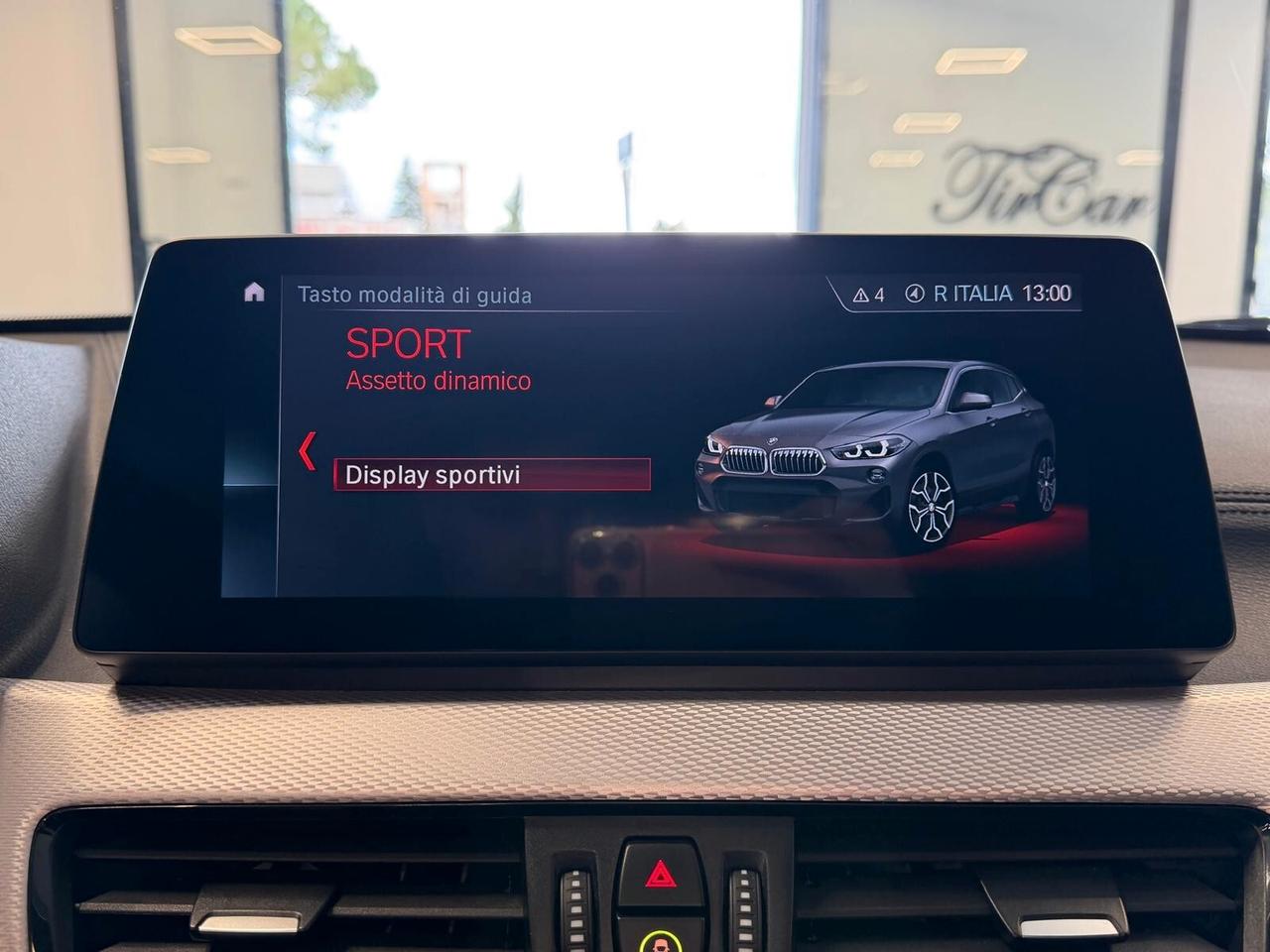 BMW X2 18D X-DRIVE M-SPORT 2.0 150CV TETTO NAVI CAM ANNO 2021