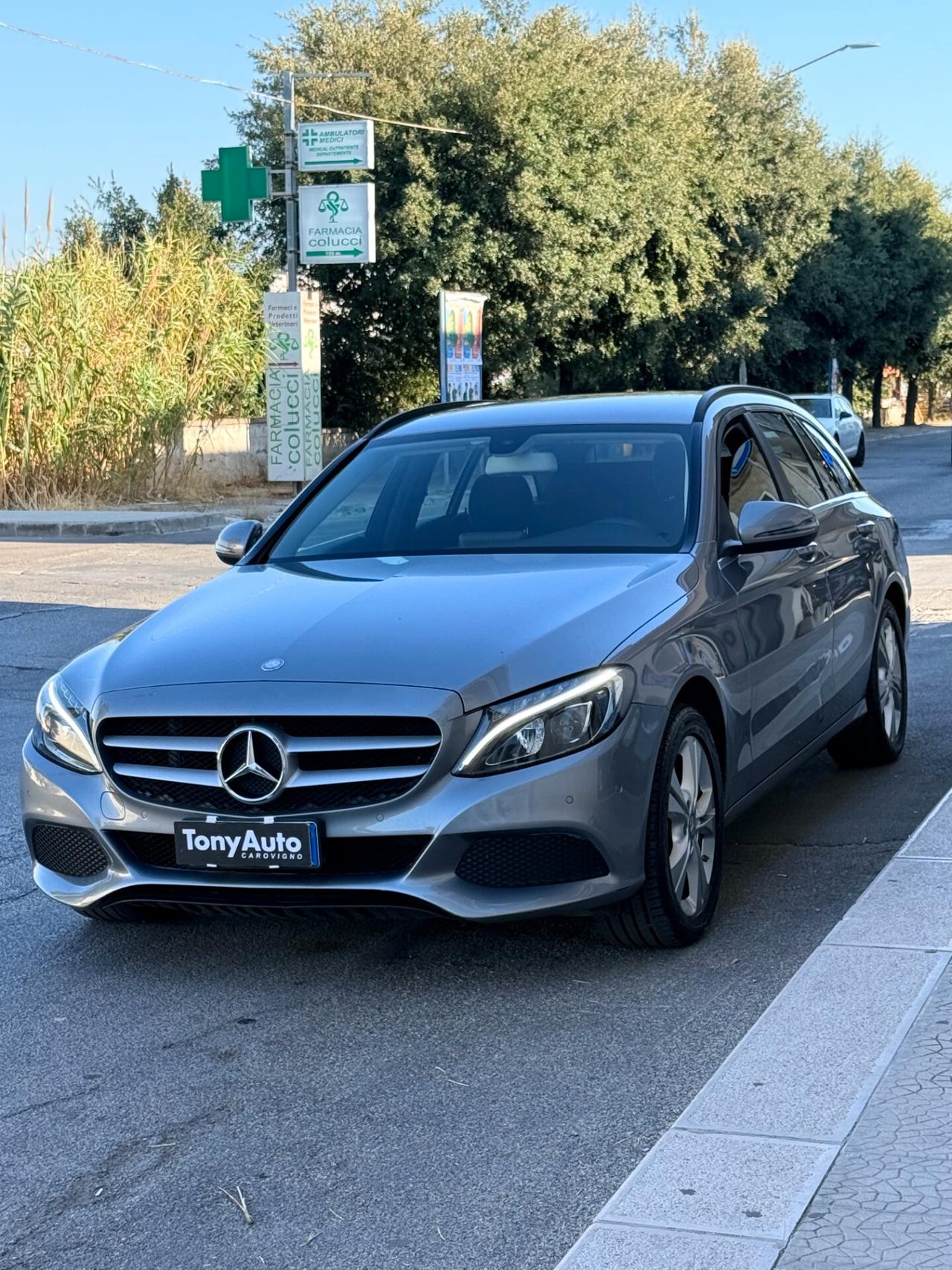 Mercedes-benz C 220 SW d Sport Plus auto NAVI,FULL LED, SENSORI DI PARCHEGGIO,BLUETOOTH,ANDROID