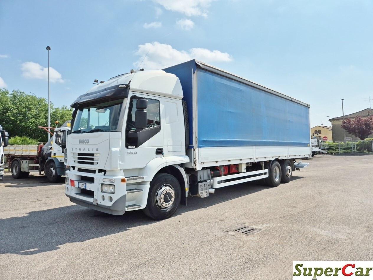 IVECO STRALIS 260S35 centina registrabile,sponda caricatrice