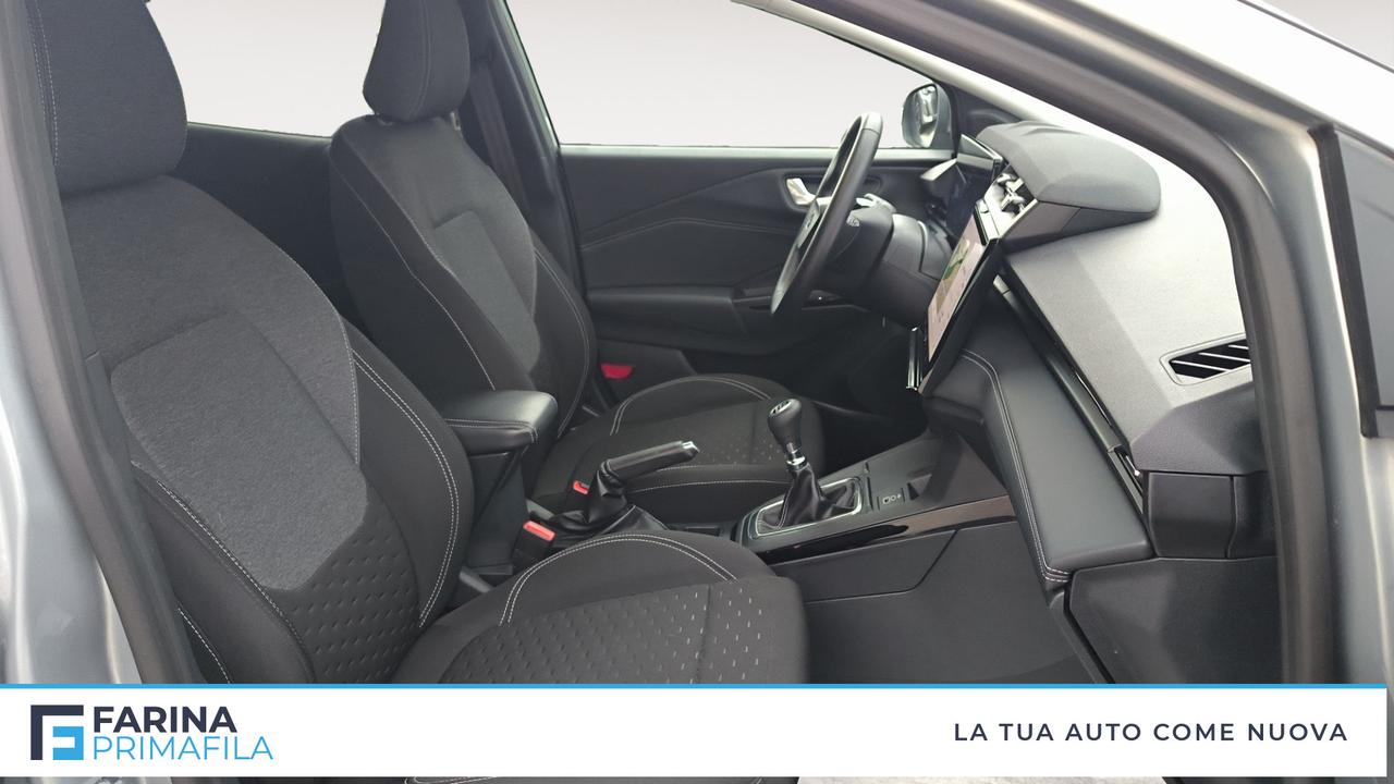 FORD Puma Titanium 1.0 EcoBoost Hybrid 125CVTrasmissione manuale a 6 rapporti Trazione anteriore
