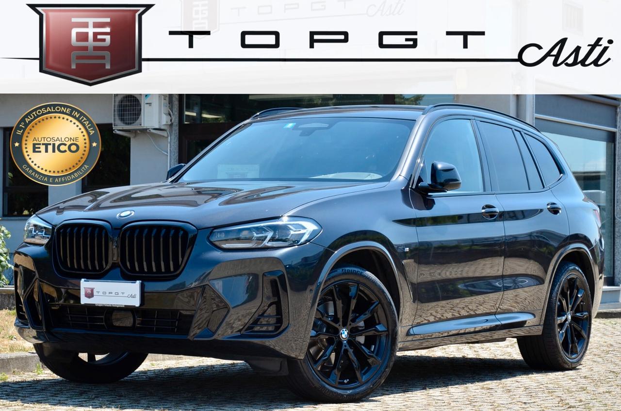 BMW X3 XDRIVE20d MHEV 48V MSPORT 190cv AUTO, UFF ITALIANA, GARANZIA BMW, SERVICE BMW, EURO 6D, FULL LED, RETRO 360°, PERMUTE