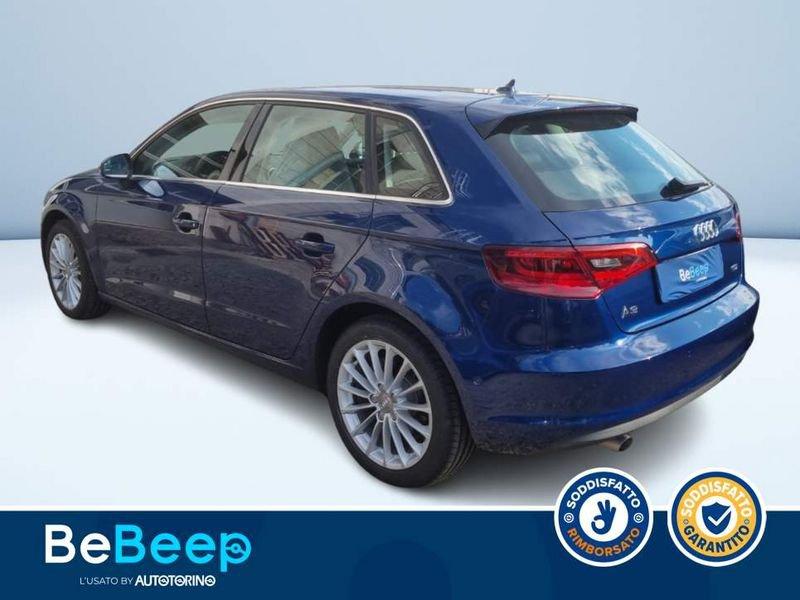 Audi A3 SPORTBACK 1.6 TDI AMBIENTE 110CV S-TRONIC E6