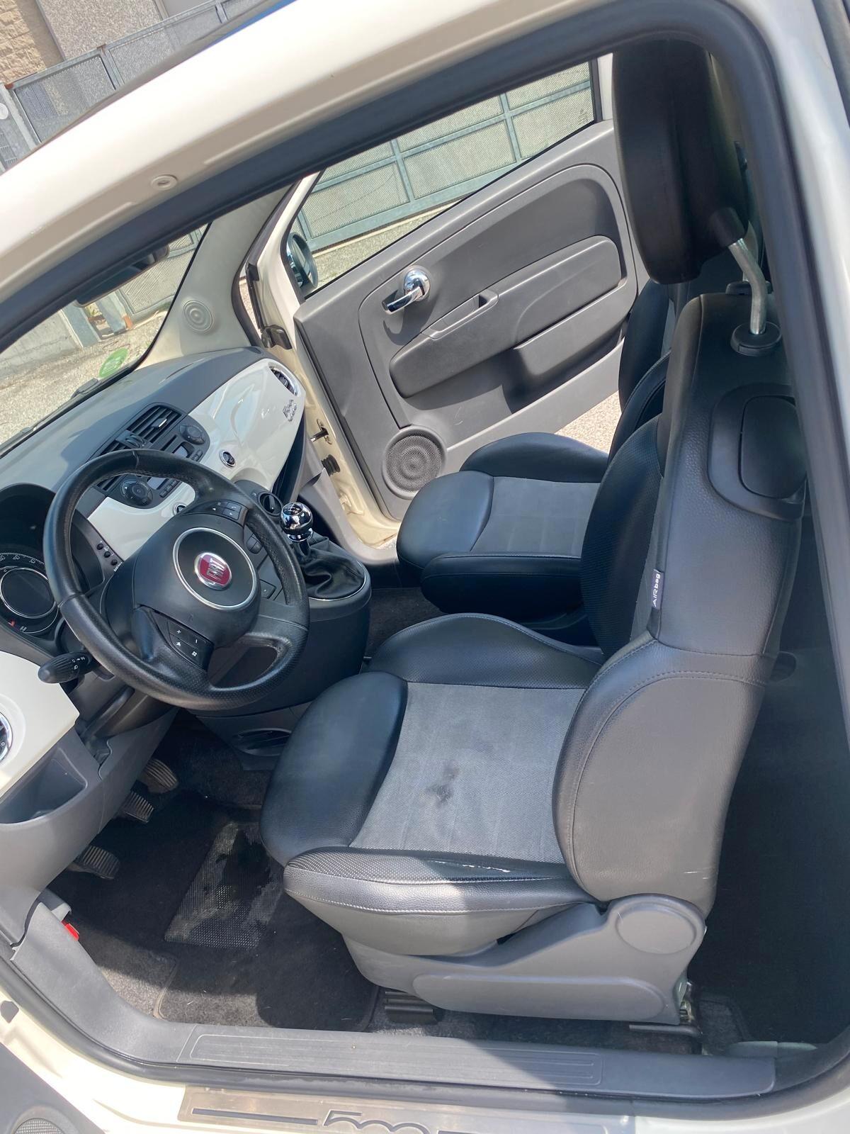 Fiat 500 1.2 Lounge (panoramico) ADATTA AI NEOPATENTATI *109253* KM